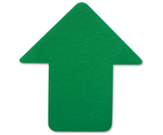 5Sフロア表示ステッカー　矢印型　緑　76×70mm　10枚セット　J1026