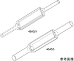 インライン顕微鏡用フロー石英セル　光路長：0.5mm　0.200mL　45/Q/0.5