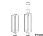 蛍光二方向透過石英セル　光路長：2、10mm　0.800mL　52/Q/2