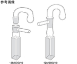 嫌気性スタンダード石英セル　ツンベル管付き　光路長：2mm　0.700mL　長ソケット　128/Q/2