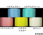 パステルカラーテープ　（幅25mm×5m）　5色ミックス　各色2巻（計10巻）入　MPK2505M10