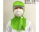 吸汗速乾頭巾（ツバ付き）グリーン 1袋（5枚入）　RA-2