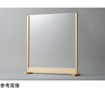 アクリル板木製フレームタイプ　白木アクリル板2mm厚750×600　E110-245-60