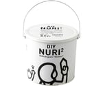 100％オーガニックしっくい　DIY　NURI2　クリームイエロー　5kg　