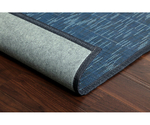 ラグ　バンブー　竹　カーペット　自然素材　ネイビー　約180×180cm　1100160194501