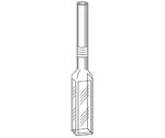 段継ぎ管付蛍光セル（全面透明）　3.500mL　溶融石英　T-63-UV-10