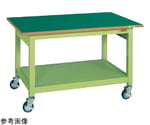 中量作業台KBタイプ（移動式）　W900×D600×H740mm　KBF-096FEN