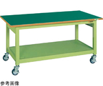 中量作業台KBタイプ（移動式）　W1800×D900×H740mm　KBF-189FEN