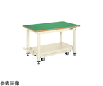 中量作業台KTタイプ（ペダル昇降移動式）　W1800×D750×H740mm　KT-187FENI