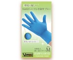 VooGOニトリル手袋　PF　ブルー　M　100枚×30箱　603416
