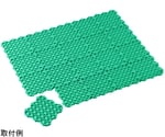 マーブルマット　緑150×150　MR0610721