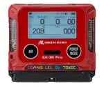 個人装着型マルチガス検知器GX-3RPro（可燃性/酸素/一酸化炭素/硫化水素）乾電池仕様 Bluetooth対応　BH1E100D1