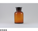 試薬瓶　125mL　広口　茶　