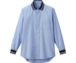 ユニセックスリブシャツ　ブルー（ネイビーリブ）　L　FB4565U-7 L