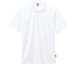 ベーシックドライポロシャツ（ポリジン加工）　ホワイト　3L　MS3120-15 3L