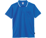 ライン入りベーシックドライポロシャツ（ポリジン加工）　ロイヤルブルー　GS　MS3121-7 GS