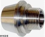 ステンレス製バルブ用スリ鉢　50×50A　S-33C