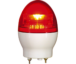 中型LED回転灯　ニコフラッシュ　AC100V　赤　VL11F-100NPR
