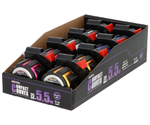 コンパクトコンベックス4色アソート　ホルダー付き　25mm×5.5m