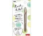 先が丸い毛抜き　シルバー　000KQ3211