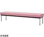 ロビーチェア　背無し　W180cm　ピンク　61-783-87-6