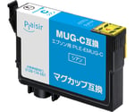 インクカートリッジ　MUG-C互換（シアン/染料）　PLE-EMUG-C