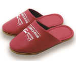 靴のまま履ける抗菌スリッパ　レッド　M　女性用　BACA1901