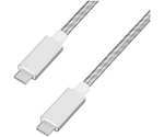 517608 高耐久USB3.1ケーブル 1m（GEN2）シルバー　ICCC-D10-S