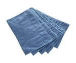 マイクロファイバーカラー雑巾（5枚入）青　MFCT5P-B