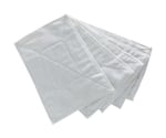 マイクロファイバーカラー雑巾（5枚入）白　MFCT5P-W