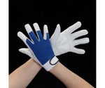 [Ｌ] 手袋(牛革/当て付)　EA353BE-117