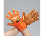 [Ｍ] 手袋(ﾚｽｷｭｰ/耐熱･防火･防水/ｵﾚﾝｼﾞ)　EA353CB-21