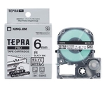 6mm テープカセット(ｷﾚｲにはがせる/白)　EA761DG-64