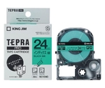 24mm テープカセット(ｲﾝﾃﾞｯｸｽﾗﾍﾞﾙ/緑)　EA761DF-3