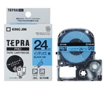 24mm テープカセット(ｲﾝﾃﾞｯｸｽﾗﾍﾞﾙ/青)　EA761DF-4