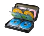 170x 78x293mm CD/DVD/BDｹｰｽ(96枚/ﾌﾞﾗｯｸ)　EA762EE-105