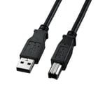 2.0m USBケーブル(A-B/2.0対応/黒)　EA764AJ-92
