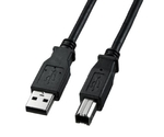 3.0m USBケーブル(A-B/2.0対応/黒)　EA764AJ-93