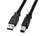 1.5m USBケーブル(A-B/2.0対応/ﾅｲﾛﾝﾒｯｼｭ)　EA764AJ-122