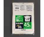 650x800mm/45L ポリ袋(半透明/30枚)　EA995AD-316