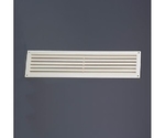 80x420mm ドア用ガラリ(ﾐﾙｷｰﾎﾜｲﾄ)　EA997MF-2