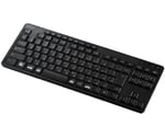 コンパクトキーボード Bluetooth 静音設計 抗菌 ブラック　TK-FBM117SKBK