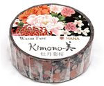 kimono美 牡丹菊桜 15mm×7m　GR-1009