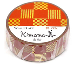 kimono美 市松 15mm×7m　GR-3003