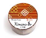 kimono美 七宝縞 25mm×5m　GR-3026