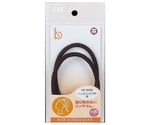 ヘップリング 2P 茶（抗菌ゴム）2個入　HK0283