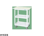 ニューCSスーパーワゴン（抗菌・抗ウイルス天板付）750×500×760mm パステルグリーン　CSWA-607VGNUW