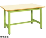 軽量立作業台KDタイプ 1200×900×900mm グリーン　KD-40NIG