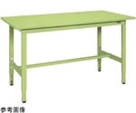 軽量高さ調整作業台TKSタイプ 900×750×740～940mm サカエグリーン　TKS-097S