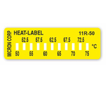 ヒートラベル（不可逆性）11点表示 1ケース（10枚入）　11R-50